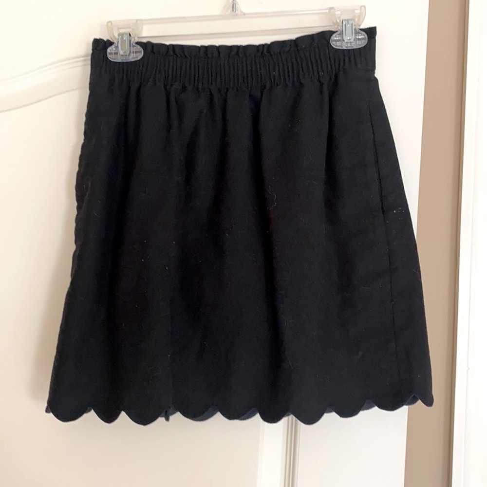 J. Crew scallop skirt